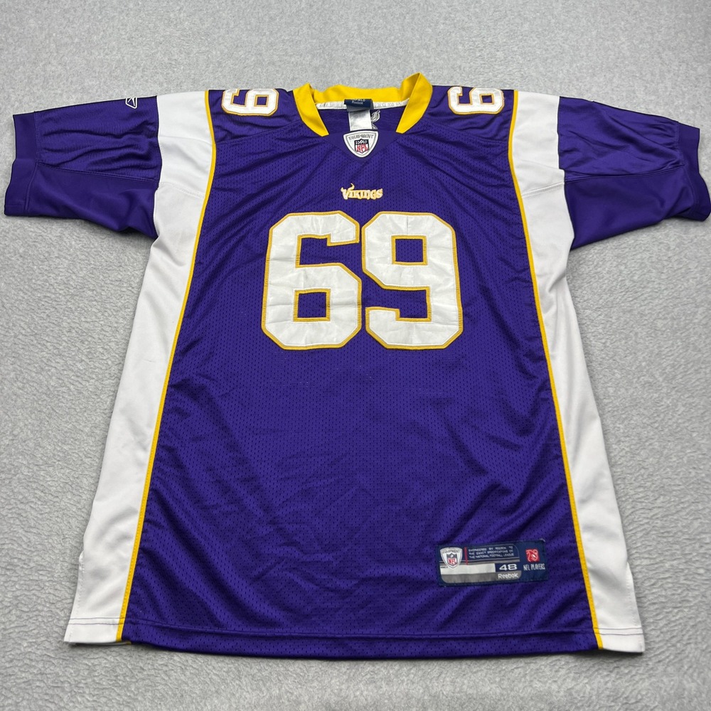 Minnesota Vikings Reebok Jersey Mens 48 Purple Jared Allen NFL On-Field Stitched